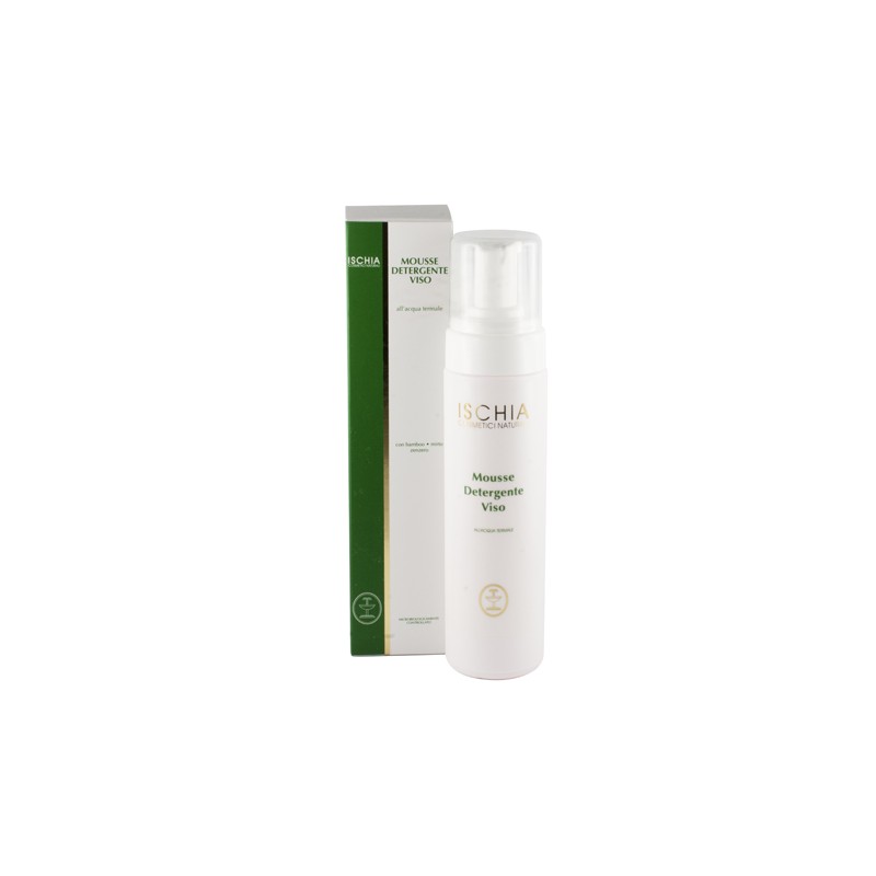 ISCHIA MOUSSE DETERGENTE VISO CON BAMBOO MIRTO ZENZERO 200ML