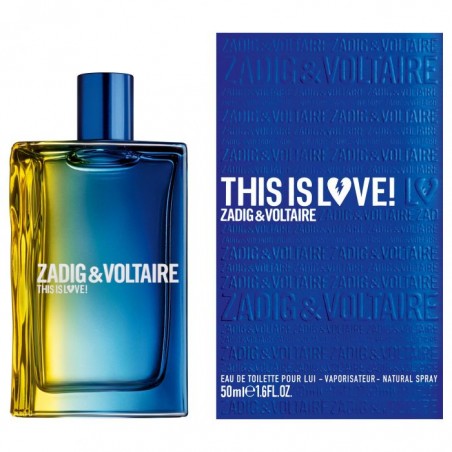 ZADIG & VOLTAIRE THIS IS LOVE POUR LUI EAU DE PARFUM 50ML.