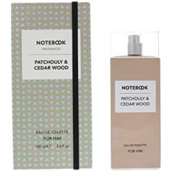 AQUOLINA NOTEBOOK  PATCHOULY E CEDAR WOOD EAU DE TOILETTE 100ML. SPRAY