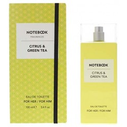 AQUOLINA NOTEBOOK EAU DE TOILETTE 100ML. SPRAY CITRUS E GREEN TEA