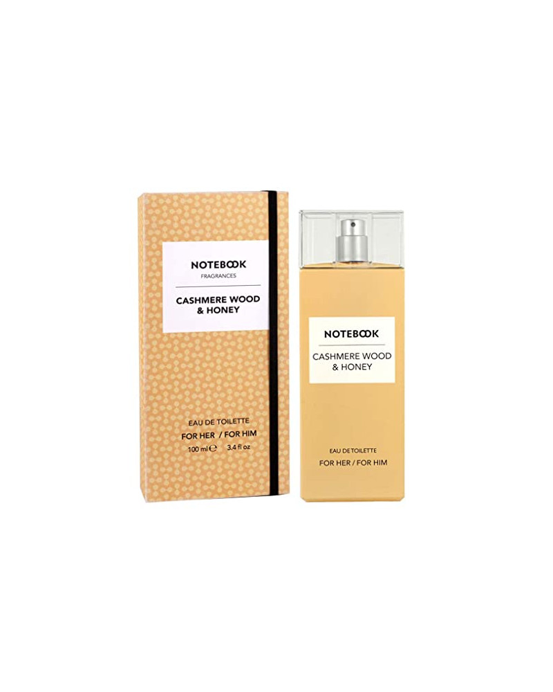 AQUOLINA NOTEBOOK EAU DE TOILETTE 100ML. SPRAY CASHMERE WOOD E HONEY