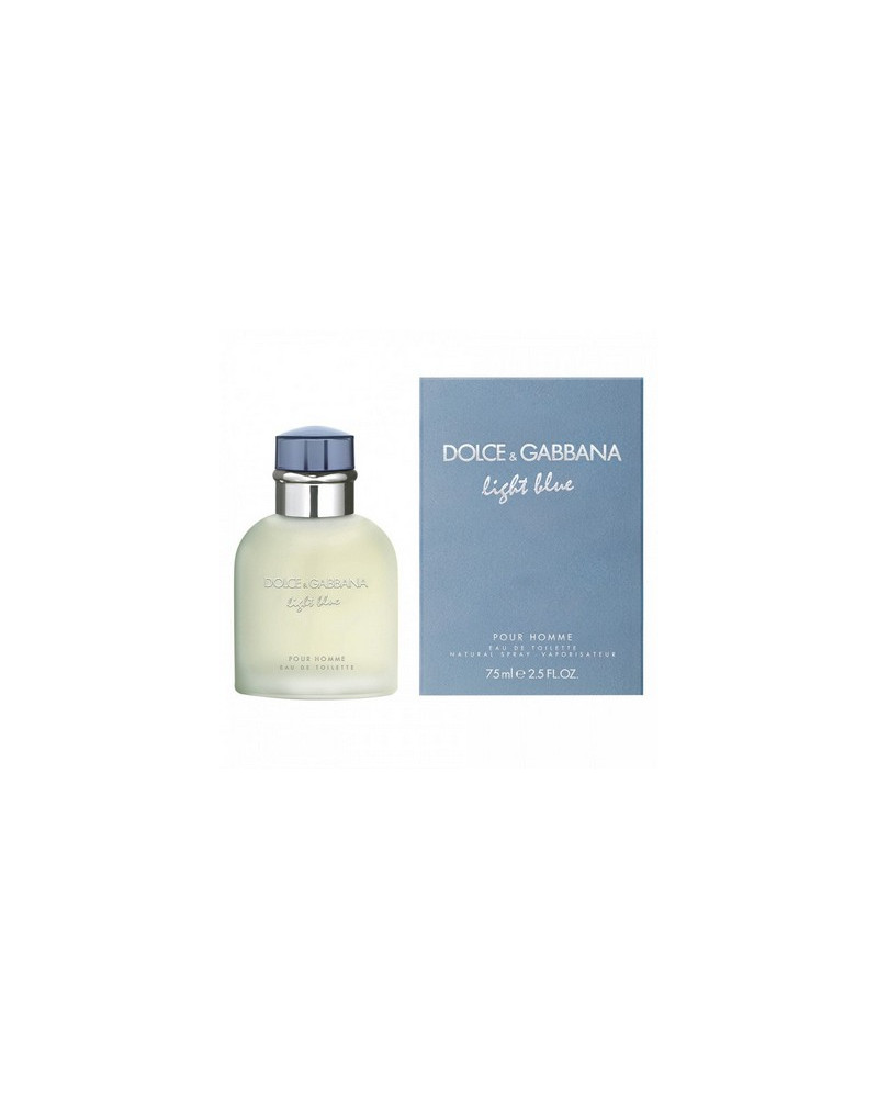 DOLCE & GABBANA  LIGHT BLUE POUR HOMME EAU DE TOILETTE  VAPO 75ML