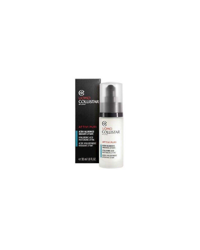 COLLISTAR UOMO ATTIVI PURI ACIDO IALURONICO IDRATANTE LIFTANTE 30ML.