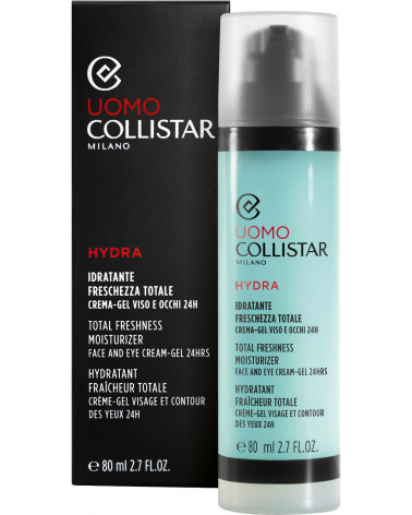 COLLISTAR UOMO HYDRATANTE FRESCHEZZA TOTALE CREMA GEL VISO OCCHI