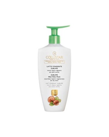 COLLISTAR CORPO LATTE FONDENTE SUBLIME NUTRE RIPARA RIGENERA PER PELLI SECCHE 400ML.