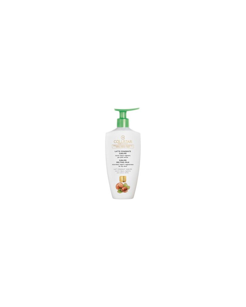 COLLISTAR CORPO LATTE FONDENTE SUBLIME NUTRE RIPARA RIGENERA PER PELLI SECCHE 400ML.