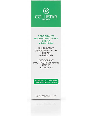 COLLISTAR DEODORANTE MULTI -ATTIVO 24 ORE CREMA AL LATTE DI RISO