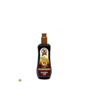 AUSTRALIAN GOLD SPRAY GEL BRONZE PROT.15 237ML