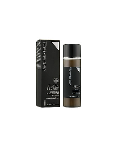 DIEGO DALLA PALMA BLACK SECRET-LOZIONE ESFOLIANTE DERMO RINNOVATRICE 200ML.