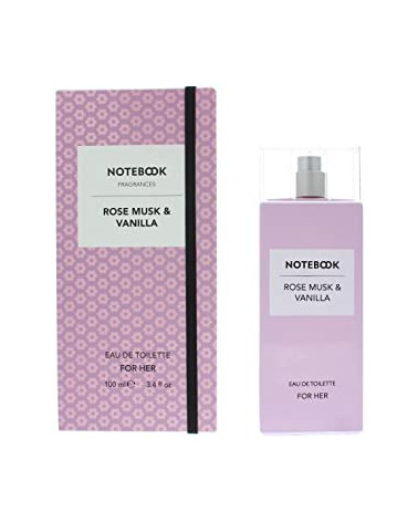 AQUOLINA NOTEBOOK EAU DE TOILETTE 100ML. ROSE MUSK E VANILLA