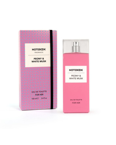 AQUOLINA NOTEBOOK EAU DE TOILETTE 100ML. SPRAY PEONY E WHITE MUSK