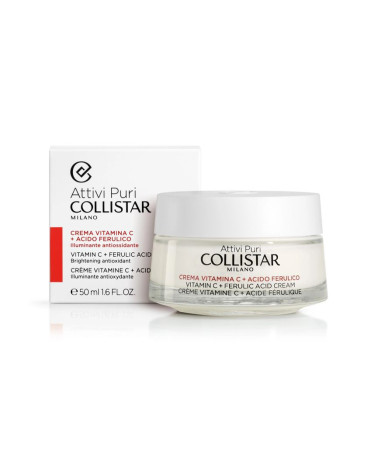 COLLISTAR ATTIVI PURI CREMA VITAMINA C + ACIDO FERULICO 5OML. VASETTO