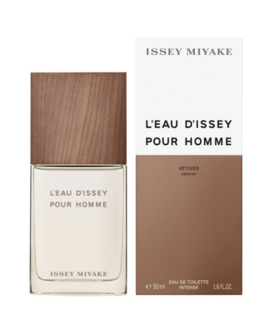 ISSEY MIYAKE EAU & VETIVER POUR HOMME EAU DE TOILETTE INTENSE 50 ML SPRAY