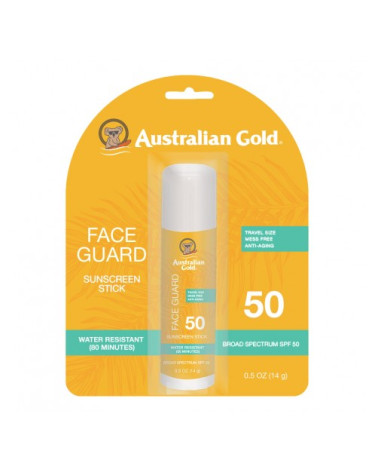 AUSTRALIAN GOLD FACE GUARD STICK SPF50
