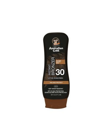 AUSTRALIAN GOLD INSTANT BRONZER LOTION SPF30 237 ML