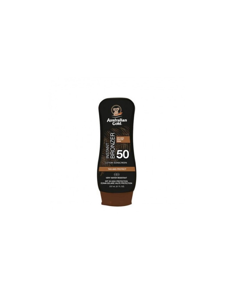 AUSTRALIAN GOLD INSTANT BRONZER LOTION SPF50 237 ML