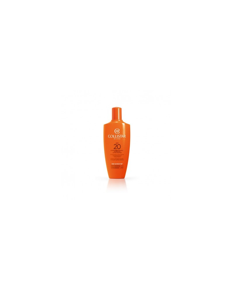 COLLISTAR SOLARE  SUPERABBRONZANTE INTENSIVO ULTRA-RAPIDO SPF20 200ML.