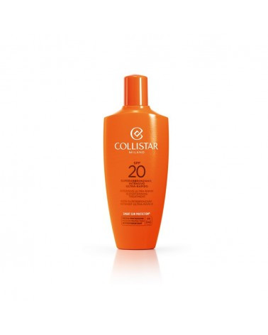 COLLISTAR SOLARE  SUPERABBRONZANTE INTENSIVO ULTRA-RAPIDO SPF20 200ML.