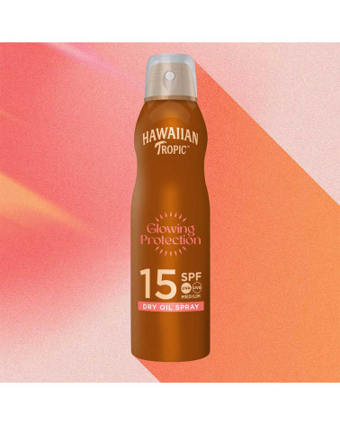 HAWAIIAN TROPIC DRY OIL SPRAY SPF15