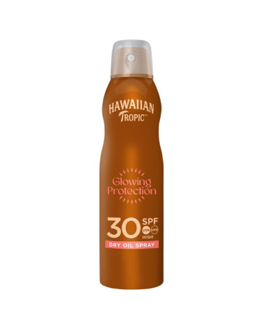 HAWAIIAN TROPIC DRY OIL SPRAY SPF30 180 ML