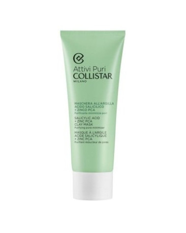 COLLISTAR ATTIVI PURI MASCHERA ARGILLA E ACIDO SALICILICO 75 ML