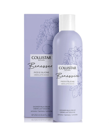 COLLISTAR BENESSERE FICO E GLICINE CREMA LATTE DOCCIA 250 ML