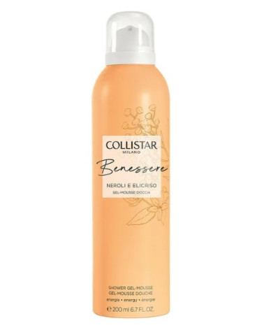 COLLISTAR BENESSERE NEROLI E ELICRISO GEL MOUSSE DOCCCIA 200 ML