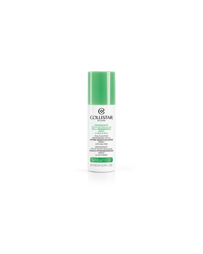 COLLISTAR DEODORANTE MULTI ATTIVO PELLI  IPERSENSIBILI  100ML. SPRAY