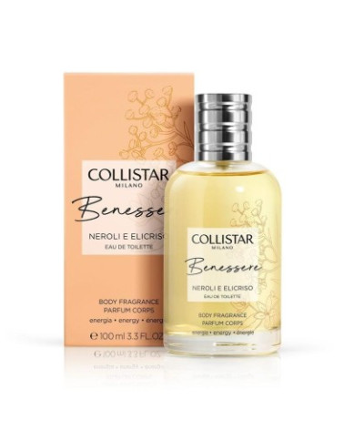 COLLISTAR BENESSERE NEROLI E ELICRISO EAU DE TOILETTE 100 ML