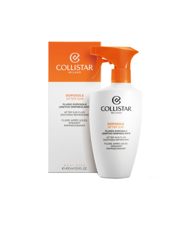 COLLISTAR SOLARE  DOPOSOLE FLUIDO RINFRESCANTE LENITIVO 400 ML.