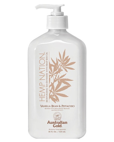 AUSTRALIAN GOLD HEMP NATION VANILLA BBEAN & PISTACCHIO 535ML.
