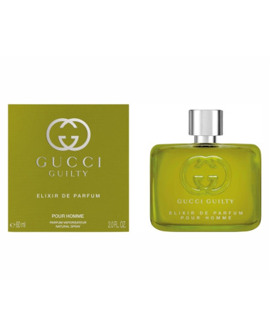 GUCCI GUILTY ELIXIR POUR HOMME PARFUM 60 ML SPRAY