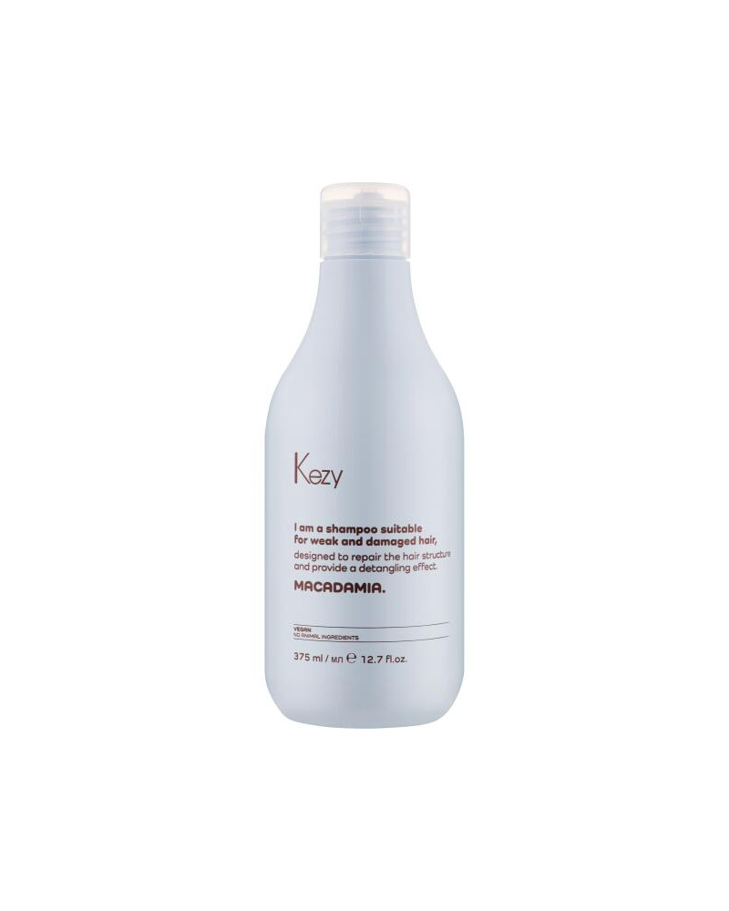 KEZY MACADAMIA SHAMPOO CAPELLI DEBOLI E DANNEGGIATI 375 ML