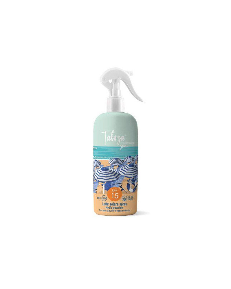 TABOGA LATTE SOLARE SPRAY SPF15 250 ML