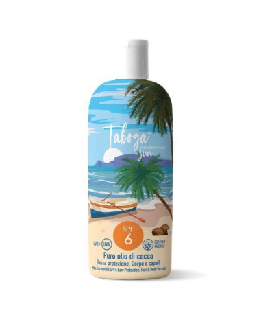 TABOGA PURO OLIO DI COCCO SPF6 FLACONE 200 ML