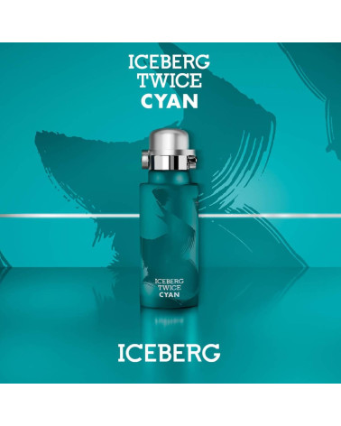 ICEBERG TWICE CYAN EAU DE TOILETTE 125ML. SPRAY