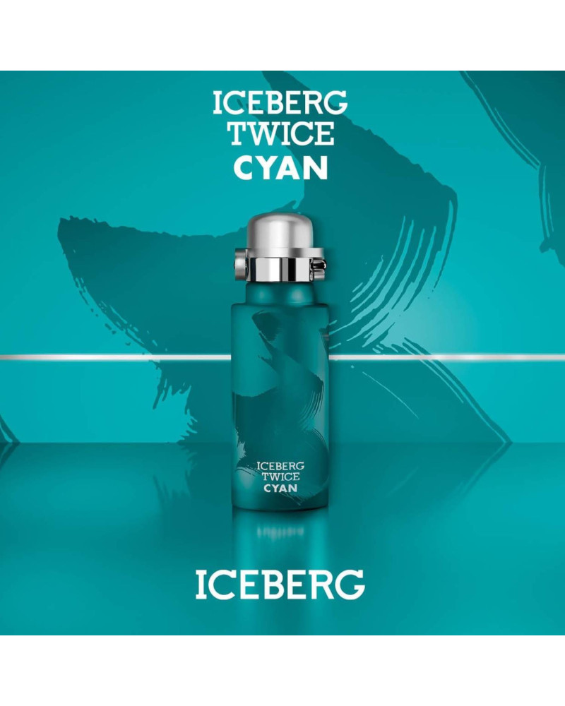 ICEBERG TWICE CYAN EAU DE TOILETTE 125ML. SPRAY