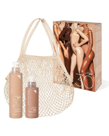 DIEGO DALLA PALMA SOLARE KIT CORPO FLUIDO SPF30 150 ML+DOPOSOLE 100 ML+BAG RETE