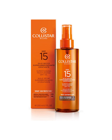 COLLISTAR SOLARE CORPO OLIO SECCO SPF15 FLACONE 200 ML SPRAY