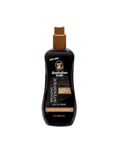 AUSTRALIAN GOLD BRONZING INTENSIFIER DRY OIL SPRAY 237 ML