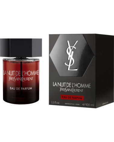 YVES SAINT LAURENT LA NUIT DE L\' HOMME EAU DE PARFUM 100ML. SPRAY